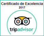 Certicado de Excelencia tripadvisor