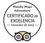 Certicado de Excelencia tripadvisor
